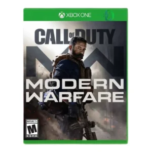 Official Call of Duty: Modern Warfare cover art for Xbox One featuring Captain Price.
