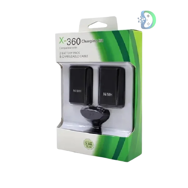 Xbox 360 Dual Battery Pack Charging 4800 MAH