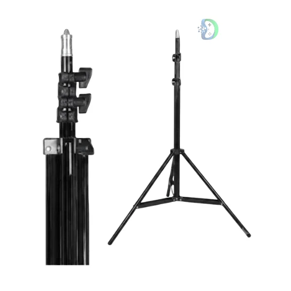 Generic Flashlight Camera Tripod Stand 2.1M Adjustable Aluminum Tripod for Camera, Mobile Phone and LED Ring Light