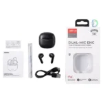 JoyRoom Dual-Mic ENC Earbuds JR-TL11 wireless Bluetooth earbuds with ENC noise cancellation and charging case