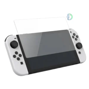 Nintendo Switch Glass Protector with anti-scratch and anti-fingerprint coating