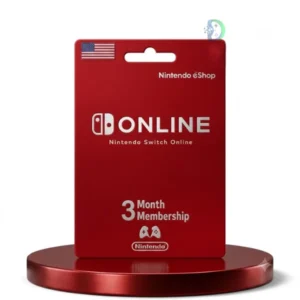 Nintendo Switch Membership Card USA 3 Months digital subscription code