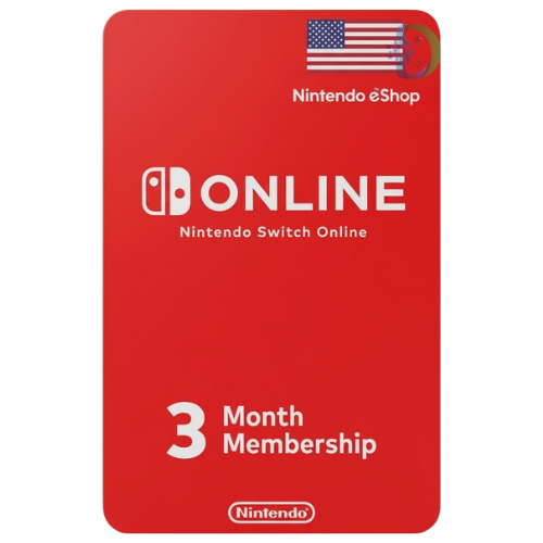 Nintendo Switch Membership Card USA 3 Months digital subscription code