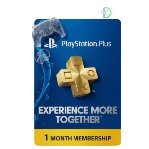 PS Plus USA 1 Month Membership digital subscription card for PlayStation users