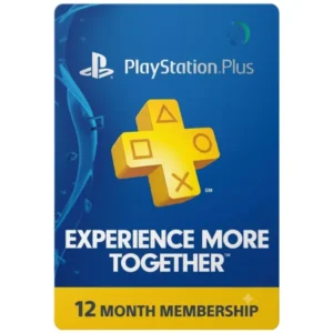 PS Plus USA 12 Months PlayStation Plus 1 Year Membership Digital Code