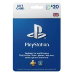 PSN Gift Card UK 20£ PlayStation Network Digital Voucher