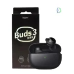 Redmi Buds 3 true wireless earbuds in white color with compact charging case displayed on a clean background.
