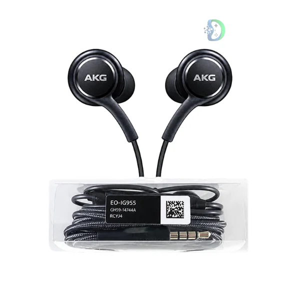 Samsung AKG EO-IG955 Handsfree with Cable on sale in Saudi Arabia with clear stereo sound, built-in microphone and 3.5mm wired earphones