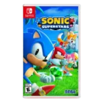 Sonic Superstars Switch colorful 2D platform Sonic game cover