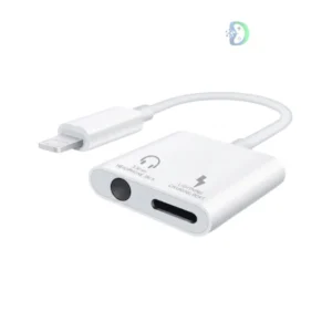 iPhone Aux Adapter 2-in-1 Dual Lightning Headphone Adapter Cable KY-160 KIN Price in Pakistan