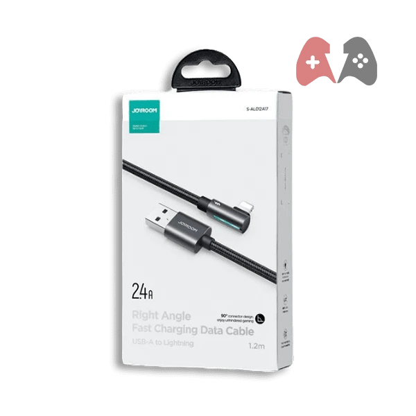 Joyroom USB to Lightning Right Angle Fast iPhone Data Cable S-AL012A17