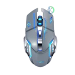 T-WOLF Q13 Wireless Charging Gaming Mouse RGB rechargeable silent gaming mouse in Pakistan