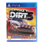 Dirt 5 PS4 off-road racing cars gameplay cover