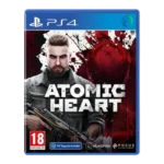 Atomic Heart PS4 futuristic robot combat shooter game cover