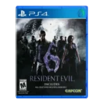 Resident Evil 6 PS4 action horror survival game cover