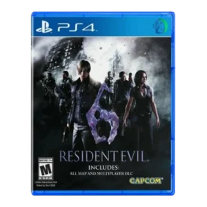 Resident Evil 6 PS4 action horror survival game cover