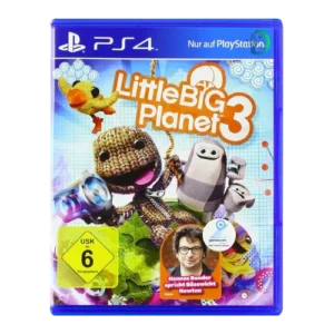 Little Big Planet 3 PS4 creative platform game cover
