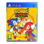 Sonic Mania PS4 retro 2D platform game cover