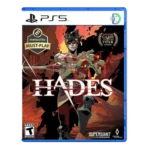 Hades PS5 roguelike action game cover