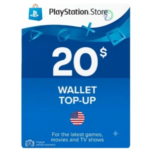 psn gift card usa 20$ digital PlayStation Network gift card for PS4 and PS5 users