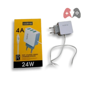 RealMe 24W 3 USB Port Fast Charger 4A