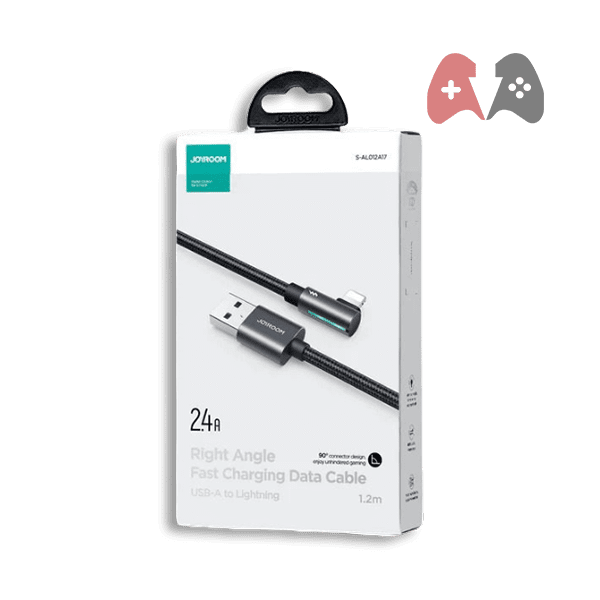 Joyroom USB To Lightning Right Angle Fast iphone Data Cable - S-AL012A17