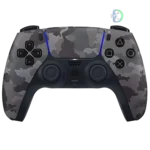 PS5 Gray Camouflage Joystick Used Front