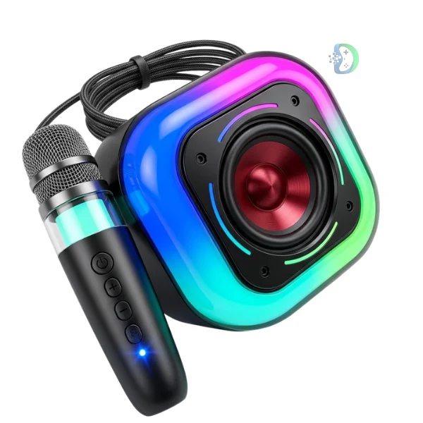 K12 Mini Audio Microphone with Voice Changer Karaoke Family Wireless Bluetooth Outdoor Speaker portable karaoke microphone and speaker