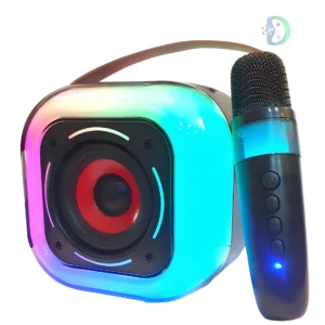 K12 Mini Audio Microphone with Voice Changer Karaoke Family Wireless Bluetooth Outdoor Speaker