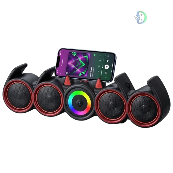 KISONLI LED-918 SOUNDBAR SPEAKER SUBWOOFER WIRELESS HOME THEATER BLUETOOTH SOUNDBAR - Image 2