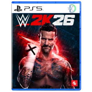 WWE 2K26 PS5 PlayStation 5 wrestling game disc cover