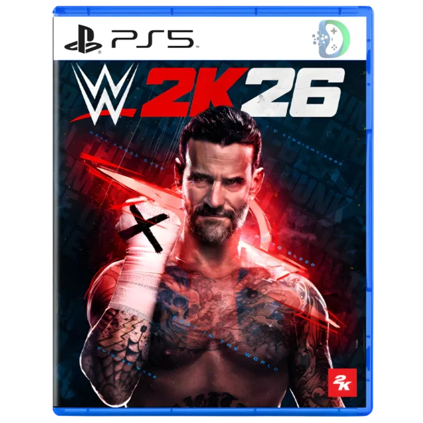 WWE 2K26 PS5 PlayStation 5 wrestling game disc cover in Pakistan in Pakistan